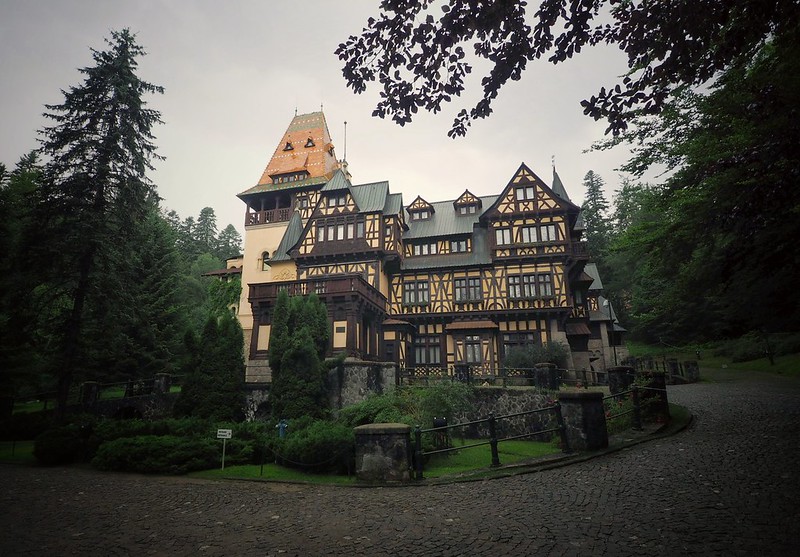 Pelisor Castle is right next to Peles Castle and is also worth visiting