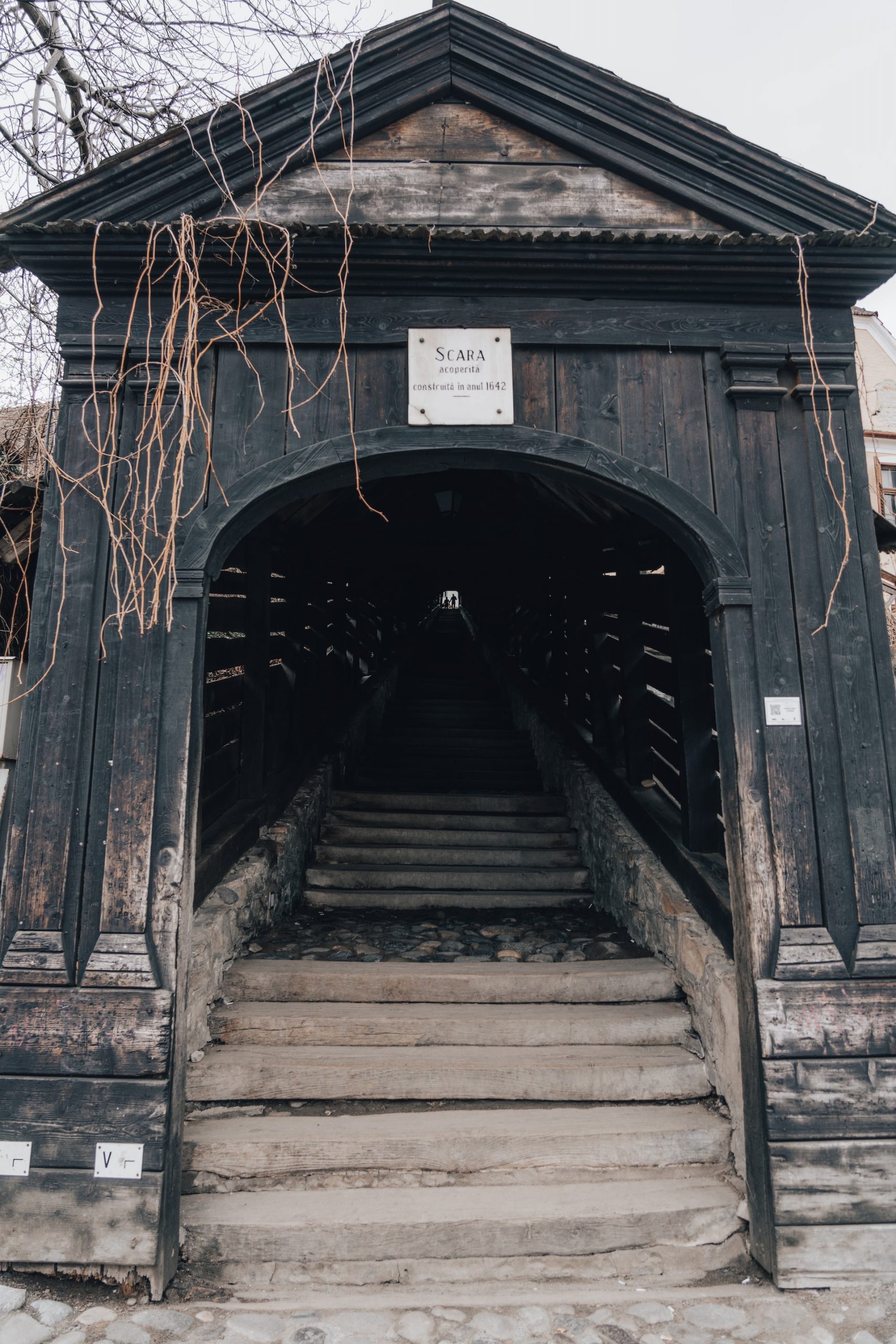 The Scholars’ Stairs in Sighisoara