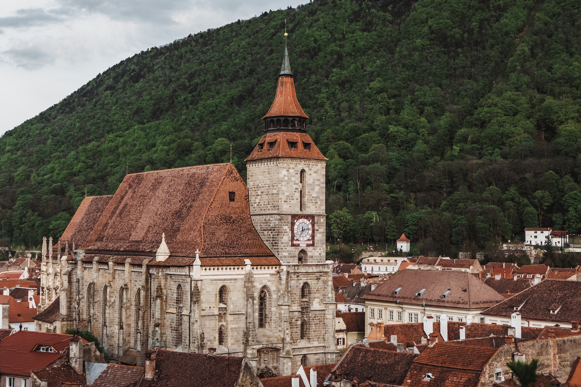 The Black Church – a building you will notice from anywhere in Brasov