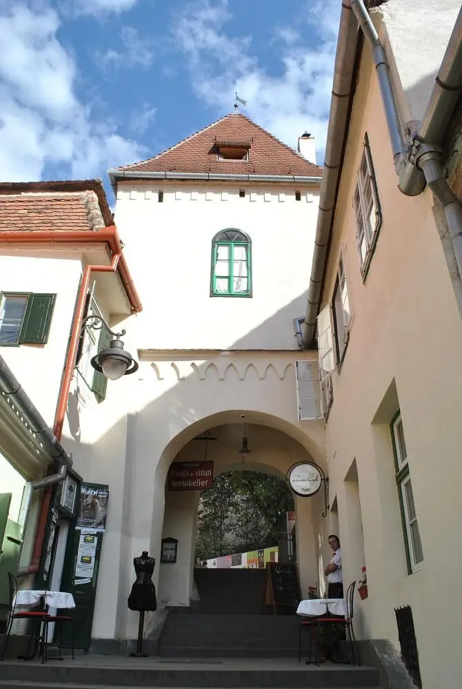 The Tower of Stairs in Sibiu